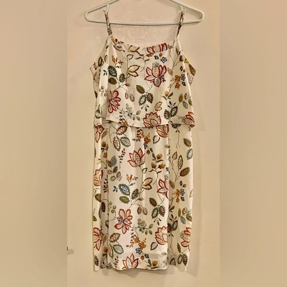 MADEWELL Floral Overlay Dress - Picture 5 of 10